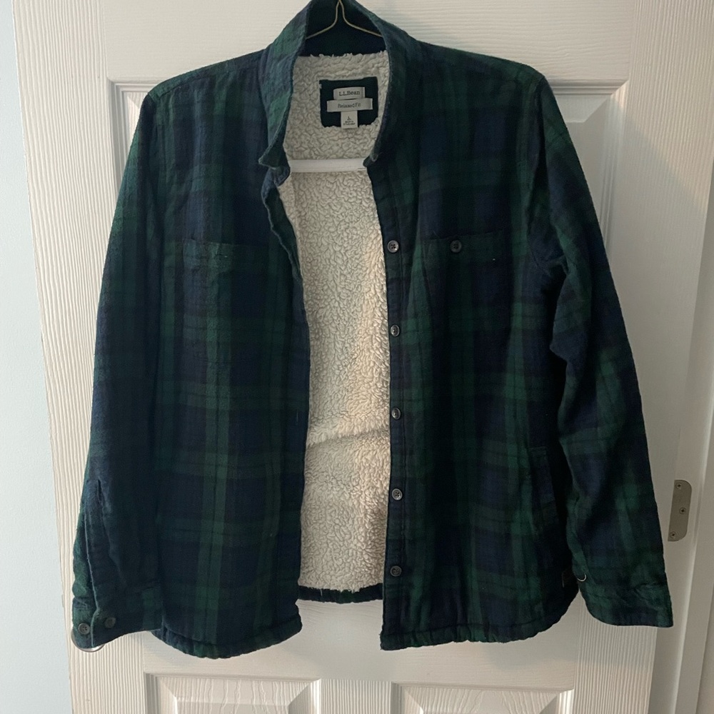 LL Bean flannel